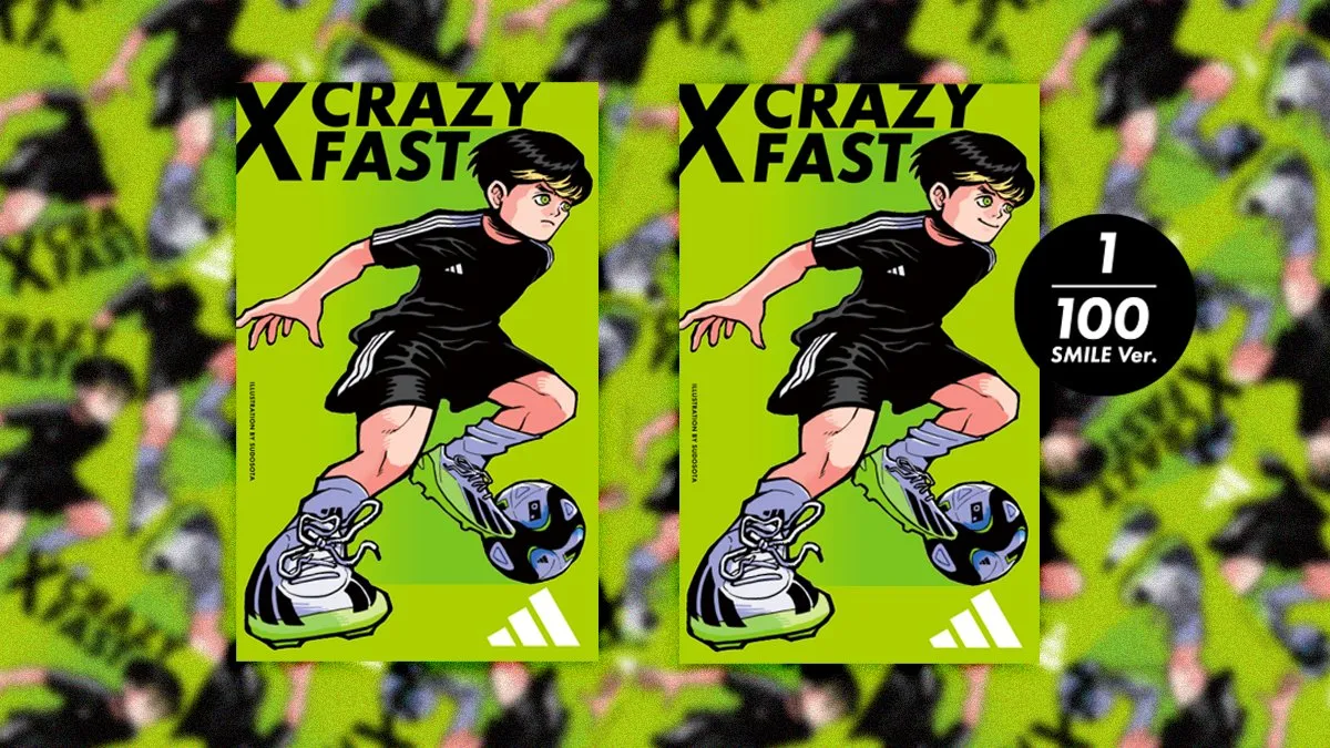 adidas football dream campaign「TAKE TALK」ステッカーデザイン