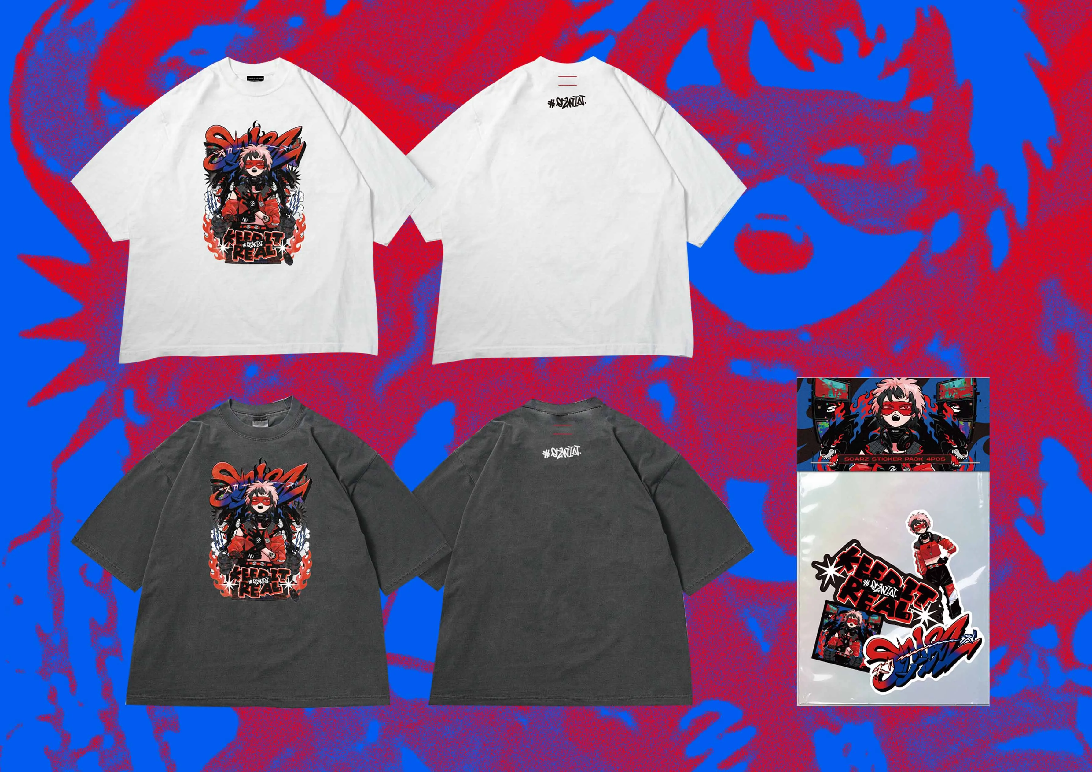 SCARZ コラボグッズデザイン